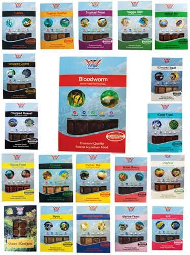 Bcuk frozen fish food - bcuk, 100g