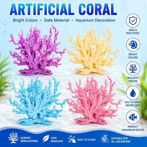 Artificial fake coral water - artificial,