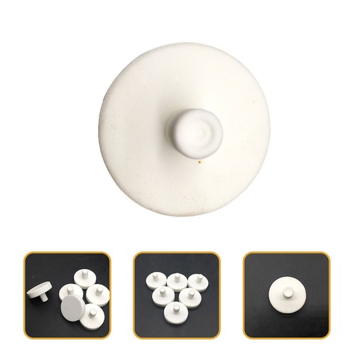 10pcs white ceramic coral frag - 10pcs,