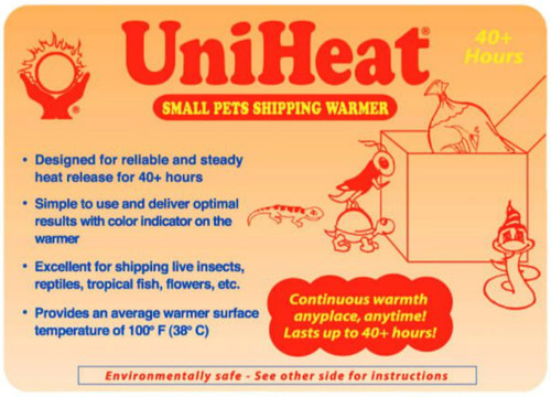 Uniheat hrs shipping - 40+,