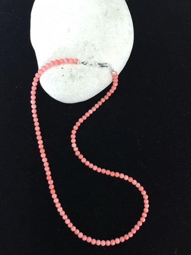 Genuine pink coral - coral, beads