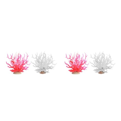 4pcs durable resin - resin, coral