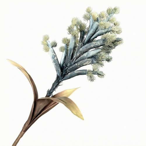 Foam coral grass flower branch - coral-grass,