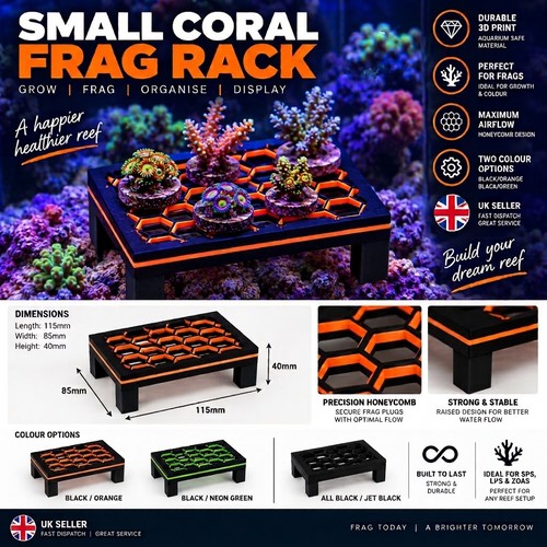 Coral frag stand rack small - stand,