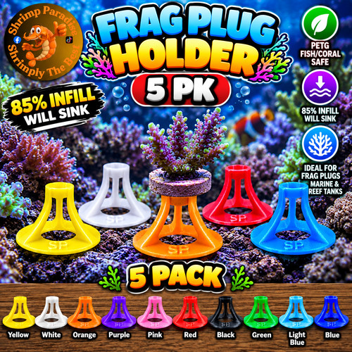 Pack printed coral frag - 5,