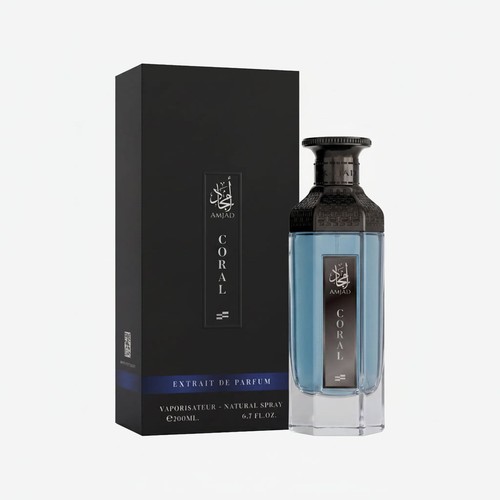Amjad coral edp 200ml - coral, faan