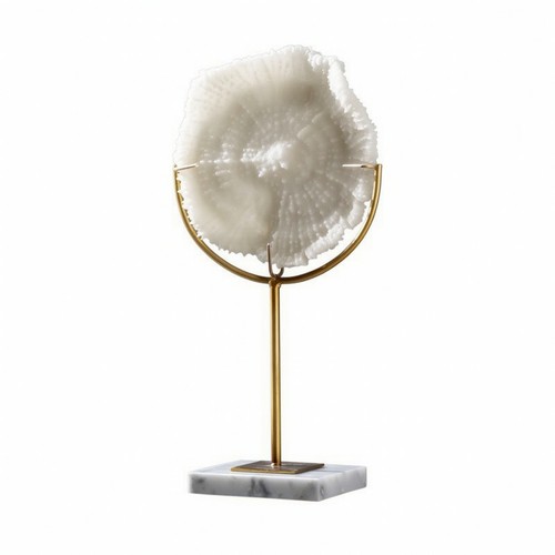 Coral sculpture with marble - sculpture,