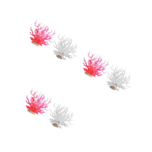 Assorted color resin coral - assorted,